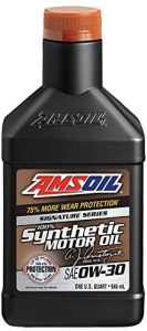 Amsoil AZOQT-EA Signature Series SAE 0W-30 Synthetic Motor Oil