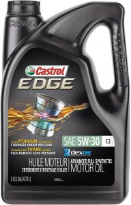 Castrol EDGE 5W-30 C3 Advanced Full Synthetic Motor Oil