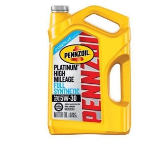 Pennzoil Platinum High Mileage Synthetic 5W-30 Motor Oil