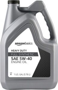 AmazonBasics High Milegage 5W-40 Synthetic Motor Oil – for Duramax l5p