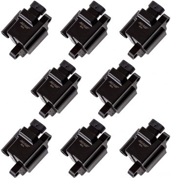 MAS 8 Pack Square Compatible Ignition Coil – 2004 GMC Sierra Coil Pack