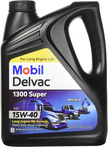 Mobil 1 112786 15W-40 Delvac 1300 Super Motor Oil – for Duramax lly