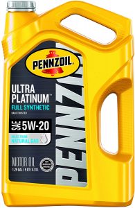 Pennzoil Ultra Platinum Full Synthetic 5W-20 Motor Oil