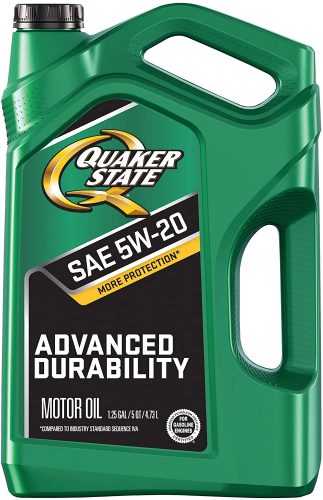 5W-20 Quaker State Advanced Durability Motor Oil 