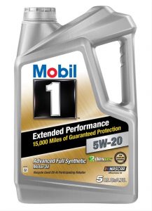 Mobil 1 Extended Performance Advanced Full Synthetic 5W-20 Motor Oil