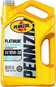 Pennzoil Platinum Full Synthetic 10W-30 Motor Oil